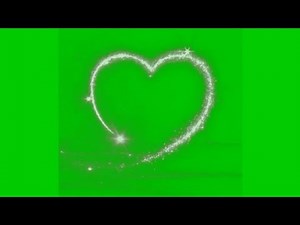 Green screen love pack (10 effects).Green screen rose petals falling, Love heart forming,heart blast