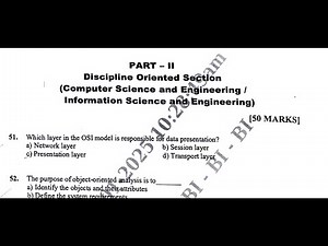 VTU-ETR Ph.D 2025 (CSE/ISE) - part 2 solved mcq's