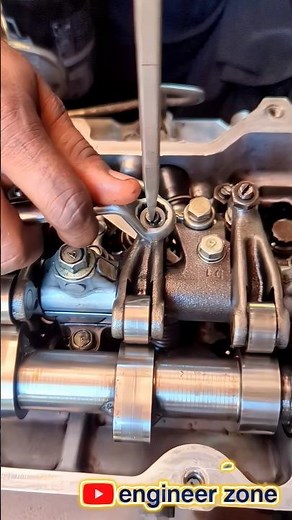 🔥 Truck Engine Tappet Settings Secret | Diesel Engine Power Boost! #Shorts