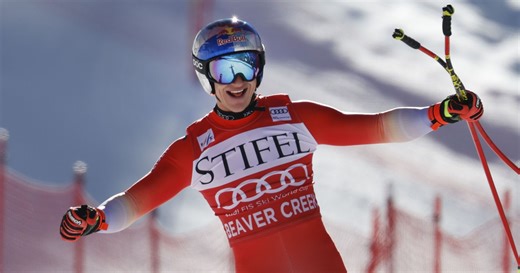 Beaver Creek │Descente │ Odermatt survole la descente