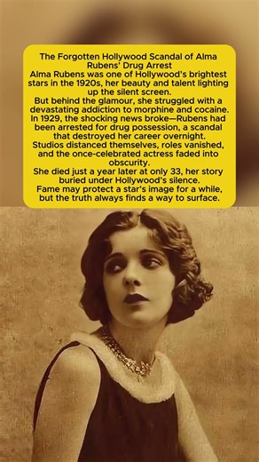 The Forgotten Hollywood Scandal of Alma Rubens’ Drug Addiction