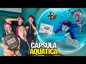 SOBREVIVA À CAPSULA AQUÁTICA *Quem faz o melhor desafio ?
