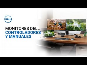 Instalar controlador del Monitor y consultar manuales