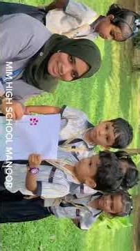 Green Leaf 🍃 A Classroom touching the nature💫#childrensday#mim#school