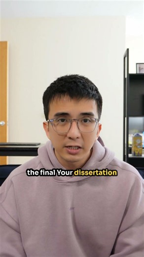 Your Dissertation Is Worth 3x a Normal Module — Act Like It