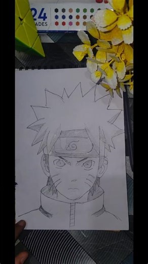 How to draw Naruto #naruto