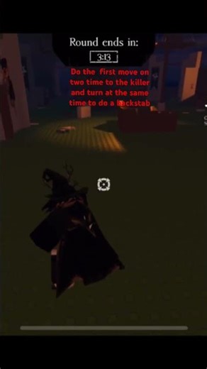 Tutorial of how to do a backstab