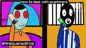 How to Deal with Scammers: Animated Guide