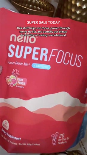 The SuperFocus price is showing way earlier than planned, and people use this nootropic blend for