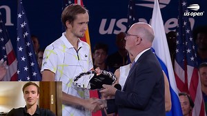 5.2K views · 697 reactions | Daniil Medvedev shares a special message with US Open fans after debuting at World No. 2 in the ATP Tour rankings! | US Open Tennis Championships | Facebook