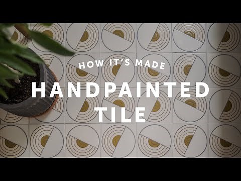 How It's Made: Handpainted Tile at Fireclay