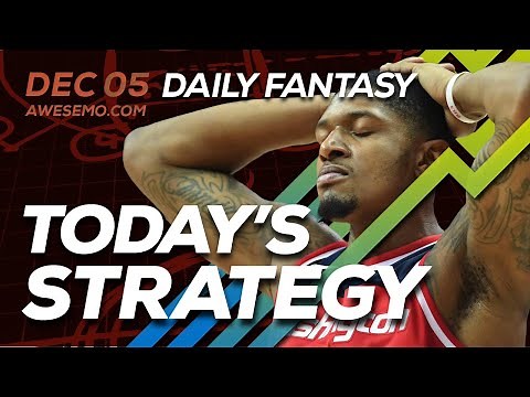 NBA DFS Strategy - Thu 12/5 - Awesemo.com