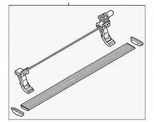 Step Bar Assembly - Driver's Side (LH)