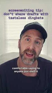 Screenwriting Feedback That Kills Creativity #Shorts #YouTubeShorts#Screenwriting #filmmaking