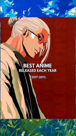 Best Anime Released Each year (2017-2011)