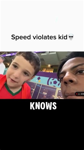 Ishowspeed vs lil kid😅 #Ishowspeed