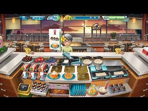 『クッキングフィーバー』無課金者必見！？サンセットワッフル Sunset Waffles Level 40 『Cooking Fever』