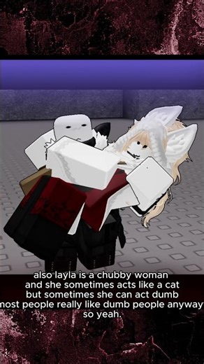 Layla is an interesting female creature #roblox #robloxedit #edit