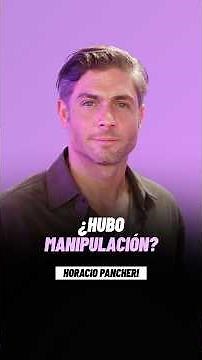 Mira el episodio completo aquí ☝️▶️ ¿Hubo manipulaciones? Horacio Pancheri responde