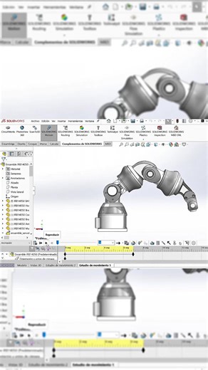 12K views · 138 reactions | Diseño de brazo robótico JUSTWAY . . . #electronica #mecatronica #programacion #mecanica #robotics #impresion3d | Microchipotle | Facebook