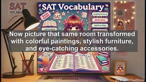 5000 Must Know SAT Vocabulary - Decorate: Adding Beauty to Spaces and Language