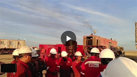 pre job safety meeting, with crew | Ahmed Eltahan