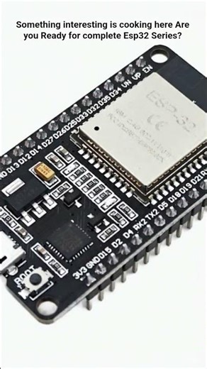 Starting a practical ESP32 series.Real-world problems.Clear explanations.Interested? #esp32