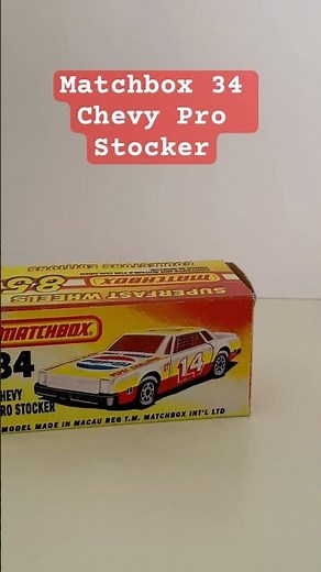 RARE Matchbox Superfast Chevy Pro Stocker! 🔥 Vintage Diecast Muscle Car Review & History