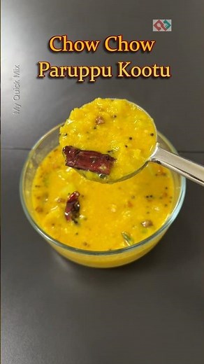 Chow Chow Paruppu Kootu|How To Make Chow Chow Kootu Recipe In Tamil|சௌ சௌ கூட்டு|Kootu Recipes|