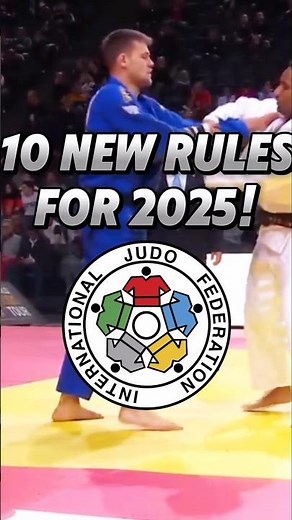 NEW JUDO RULES FOR 2025!