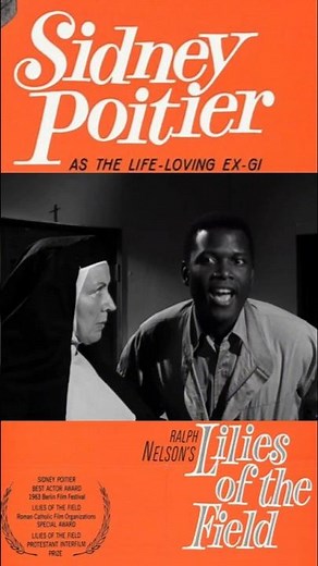 Lilies of the Field, 1963, Sidney Poitier, Lilia Skala