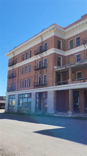 Listed as the 12th most haunted hotel in America. The Goldfield hotel in Goldfield Nevada. #haunted