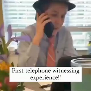 16K views · 1.5K reactions | Telephone Witnessing ♥️ what a Great Example | Jehovah's witnesses | Facebook