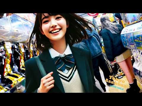 Tokyo Asakusa 🐶 Enjoy 💖 4K Nonstop 1 Hour