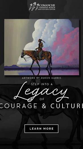 Journey through the proud history of the Comanche Nation at the Comanche National Museum in Lawton, Oklahoma. Explore artifacts, artworks, and stories that showcase the resilience and rich cultural heritage of the Comanche people. From warriors to leaders, discover how the Comanche shaped their world. Our latest exhibit, Honoring Comanche Royalty, highlights the extraordinary women of the Comanche Princess Sorority, representing strength, tradition, and leadership. A visit to the museum is a pow