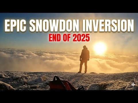My Final Hike of 2025: An Unbelievable Cloud Inversion.