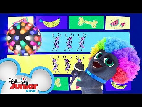 Playcare Picnic Party 🎈| Music Video | Puppy Dog Pals | Disney Junior