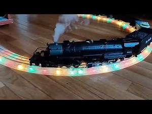 CHECK THIS OUT RAIL KING 2-8-8-2 ON NEW LIGHTED FASTRACK