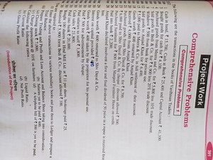 391Project WorkComprehensive ProblemsComprehensive Problem ... | Filo