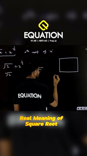 Hidden Meaning of √ | Exponents Made Easy