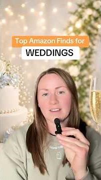 Top Wedding Amazon Finds 👀✨