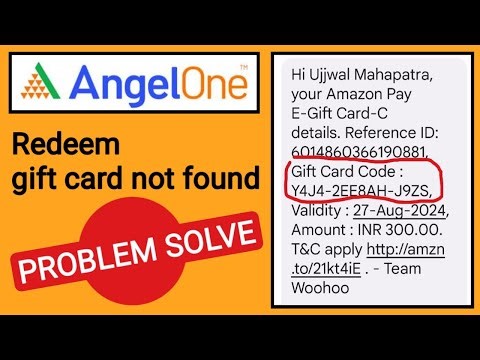 Angel one voucher redeem gift card code nahi mila hai problem | gift code could not receive Angelone