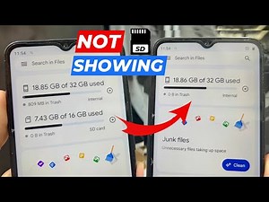 Realme SD Card Not Showing || sd card problem