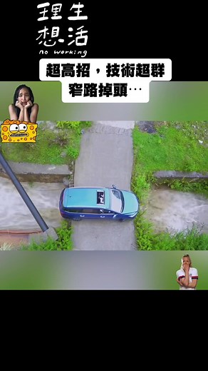 超高招，技術超群窄路掉頭⋯#altis #歡迎加入TCXC #歡迎加入altisx車群 #歡迎加入tap #改車日常 #眨眨眼車内氛圍趣味發光片聲控驅動猫眼燈