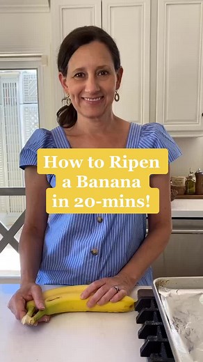 How to Ripen a Banana Quickly in the Oven