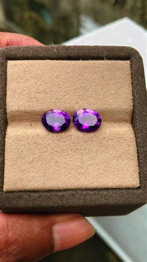 Natural amethyst gemstone 💎 #gems #blue #amethyst