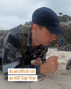 Experience what it's like to be an officer in the ADF. Receive world-class leadership training on an ADF Gap Year. https://bit.ly/3pp5TrW | ADF Careers