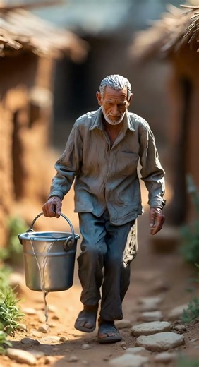 Peaceful Village Life of an Old Man | Cinematic Clay Animation