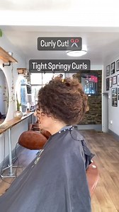 Working with my clients curl pattern. My client has very tight curly hair that has a lot of shrinkage. With her curl type just a half an inch can make the hair drastically spring up.I decide to style first then cut. This allows me to work with each individual clump of curl and create the shape without going shorter. Products used @keracareuk CurlEssence Moisturizing Shampoo and Conditioner, Leave In Conditioner and Foam Wrap Set Lotion #naturalcurls #curlspecialist #aberystwyth #curlyhairspecial