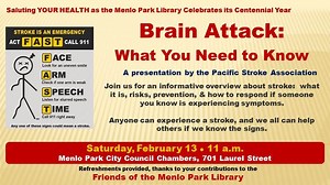 Stroke Prevention Seminar February 13